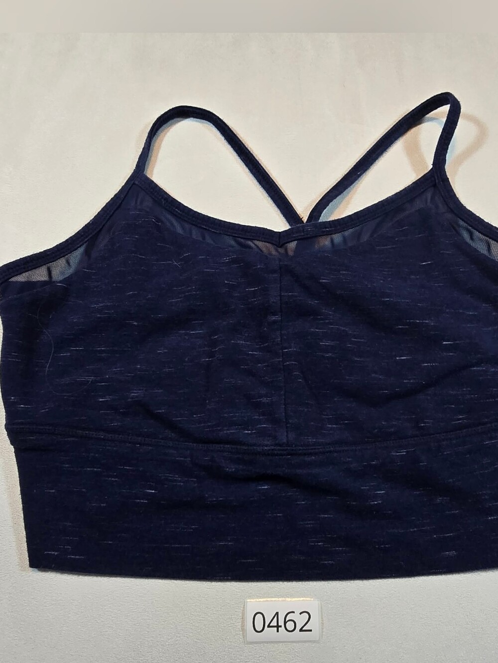 GAIAM Navy Seamless Strappy Sports Bralette